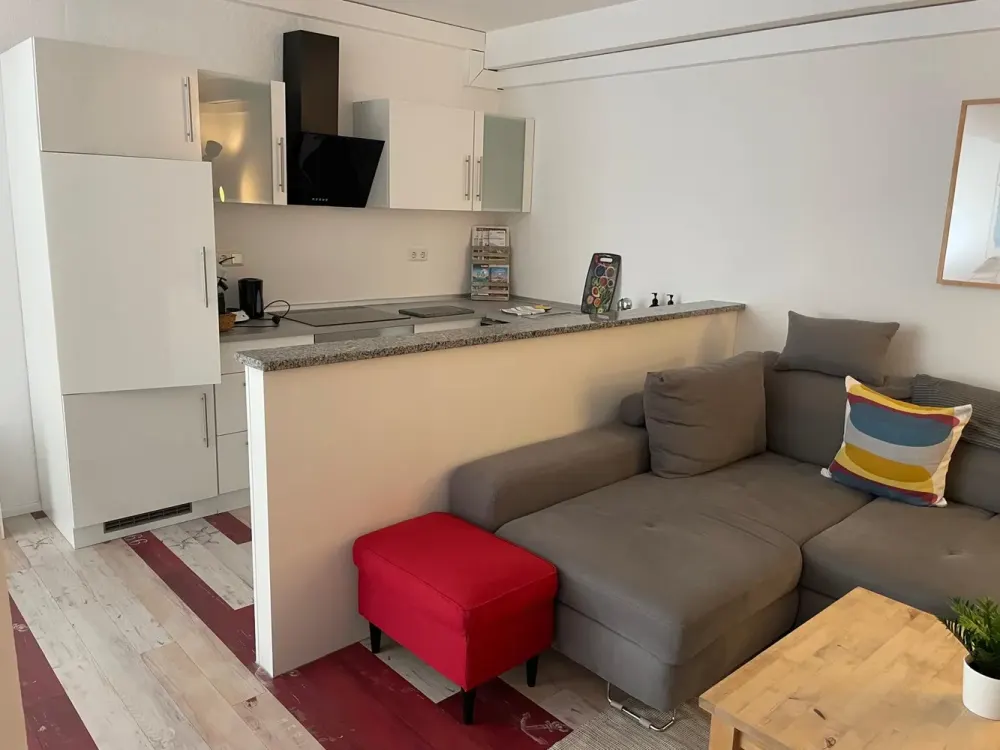 Temporary Living: Tasteful, Fully Furnished 2-Room Apartment in the Basement