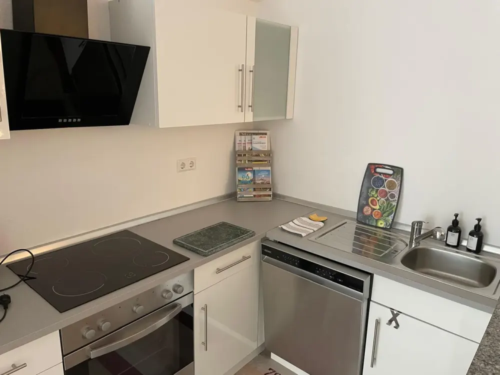 Temporary Living: Tasteful, Fully Furnished 2-Room Apartment in the Basement