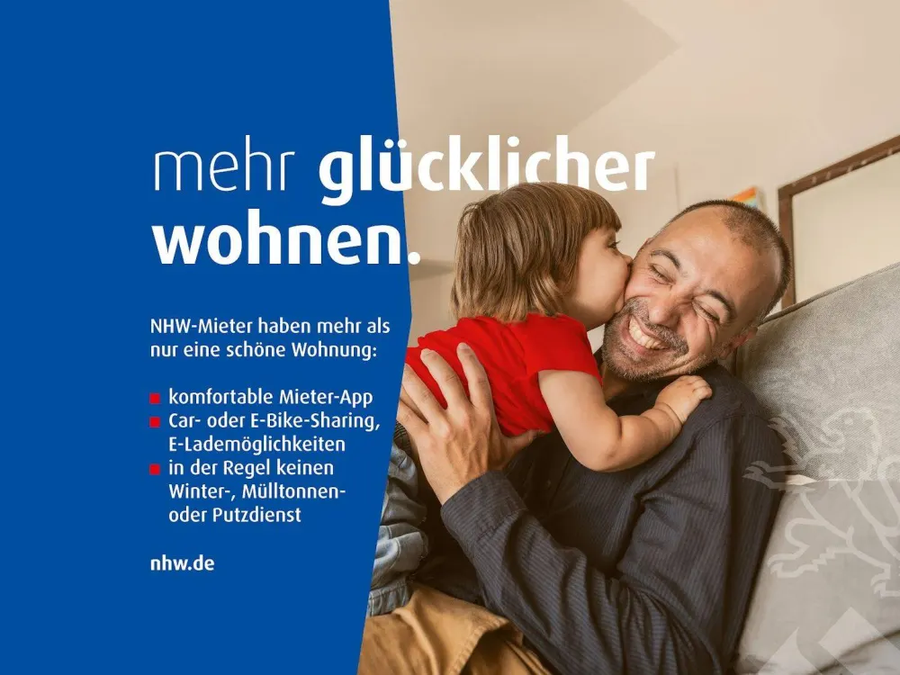 3-room apartment with balcony in Kassel