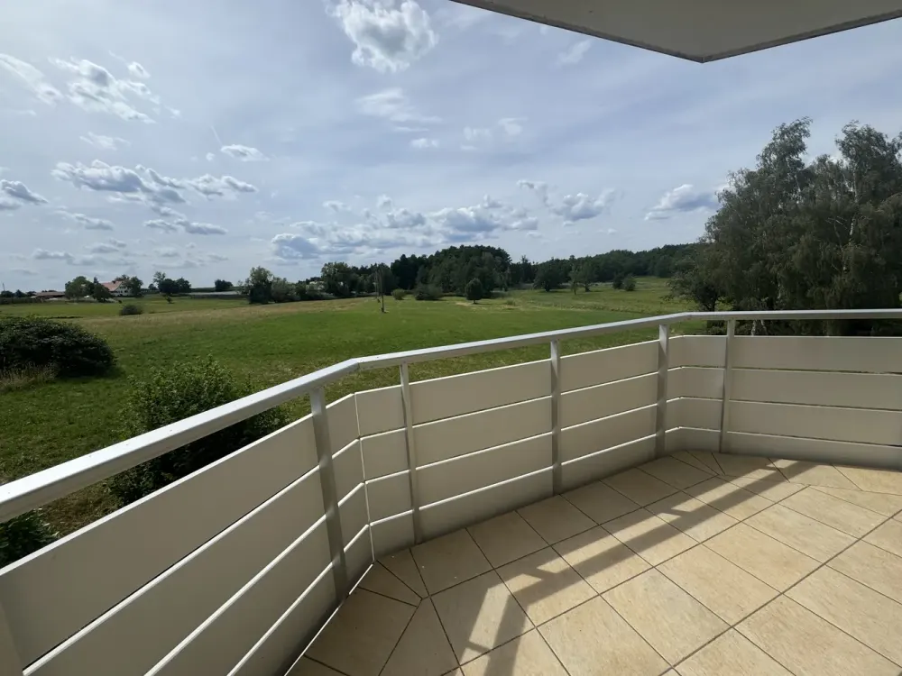 2-Room Apartment with Balcony and Green View; Bad Schachen Area