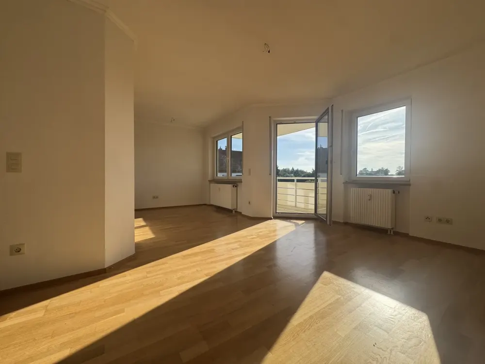 2-Room Apartment with Balcony and Green View; Bad Schachen Area