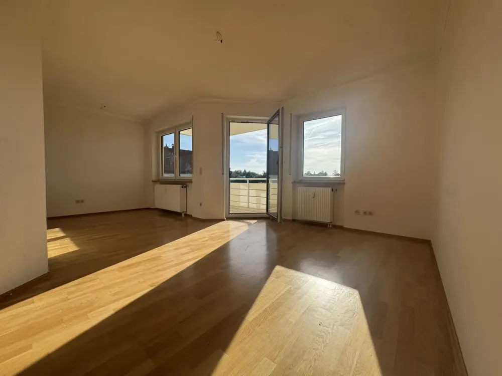 2-Room Apartment with Balcony and Green View; Bad Schachen Area