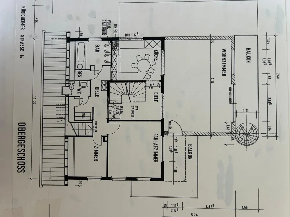 Spacious 4-Room Maisonette Apartment with 3 Balconies