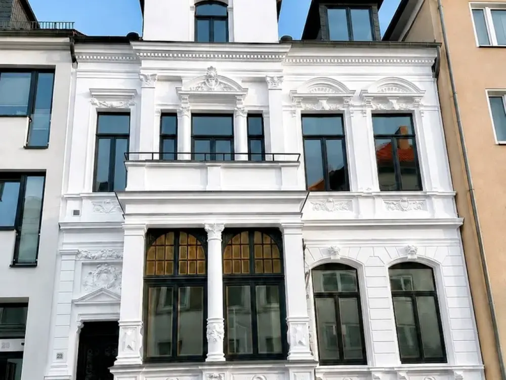 Fully Renovated Art Nouveau Apartment in Prime Location in Oststadt