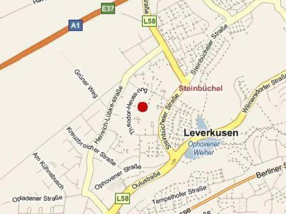 3-Room Apartment in Leverkusen Steinbüchel
