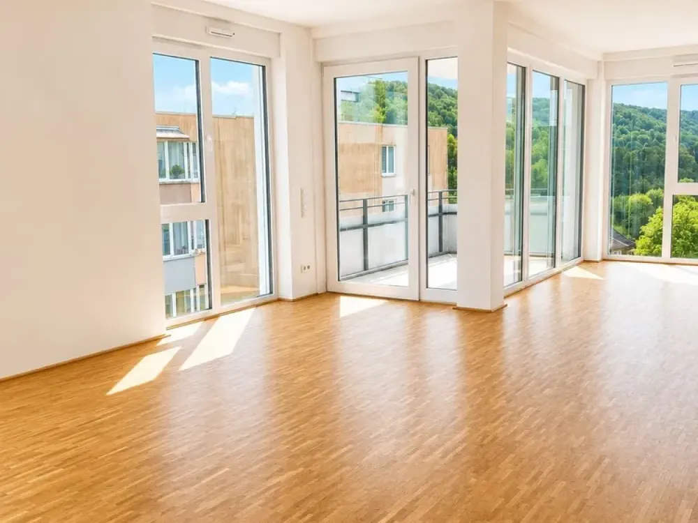 Attractive 4-Room Apartment with Balcony and Fitted Kitchen