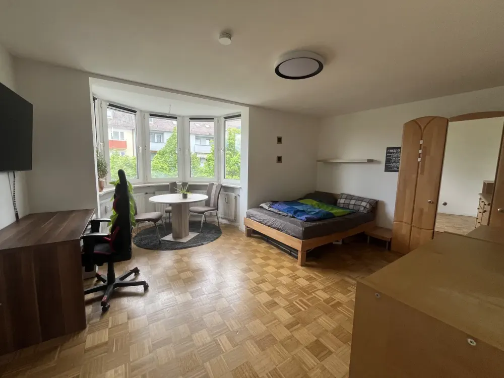 OKTOBERFEST-BEFRISTET: Möblierte 1 Zimmer Wohnung zur Untervermietung