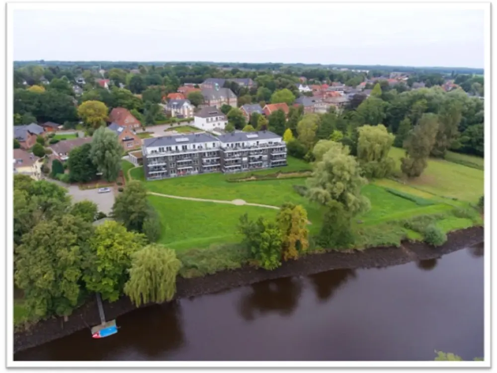 Exklusive Wohnung mit unverbaubarem Hammeblick im Ortskern von Ritterhude