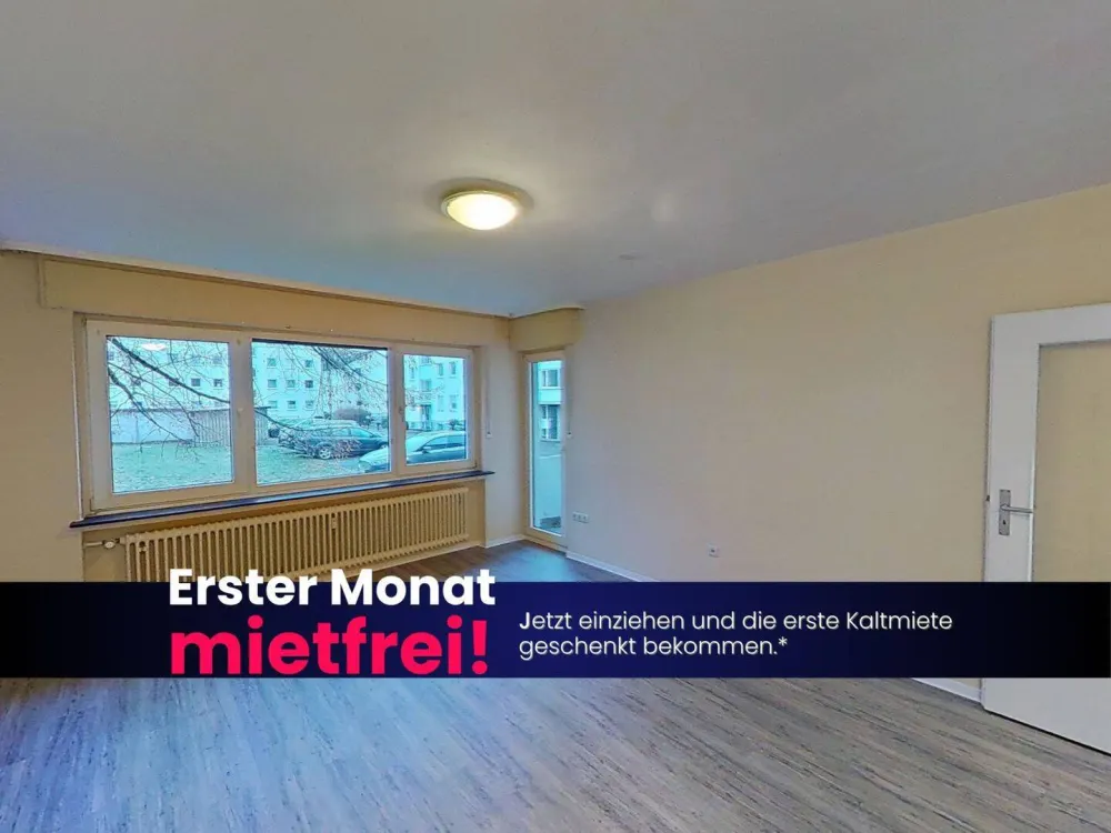 MOVE IN NOW & SAVE: Modern 3-Room Apartment with Daylight Bathroom and Large BALCONY
