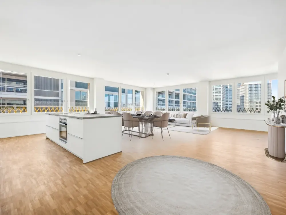 Elegance Meets Space, Großzügiges 3-Zimmer-Apartment mit Balkon und Loggia