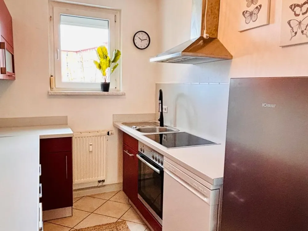 3-Room Apartment with Balcony