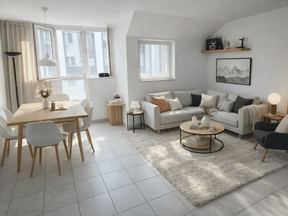 Great 2-Room Maisonette Apartment over 2 Floors with Guest WC & Indoor Parking Use - COLOGNE CENTER - Near HBF, Cathedral, Rhine, City