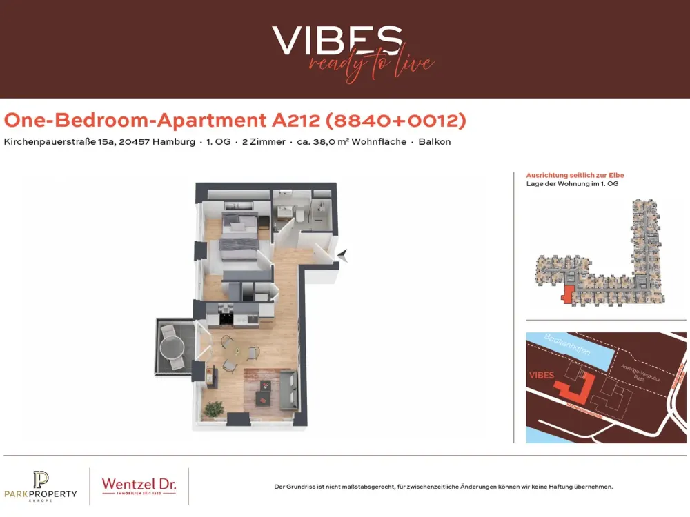 High-Quality One-Bedroom Apartment in a Desirable Location - Wentzel Dr.