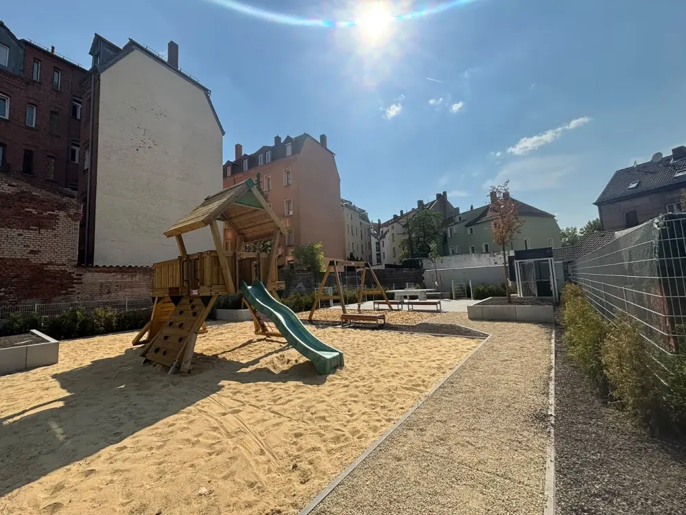 Exklusive Neubauwohnungen in der Schweinauer Hauptstraße, Mit Einbauküche & Stellplatz