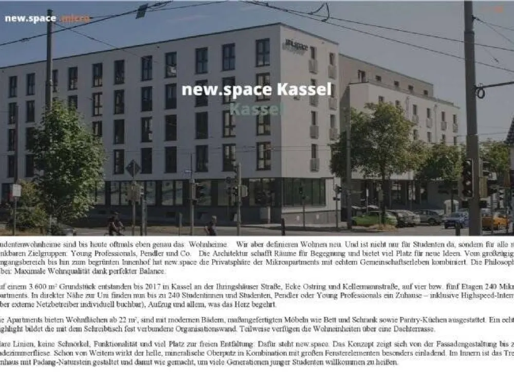 1-room apartment, near university, municipal clinics, UniSpace