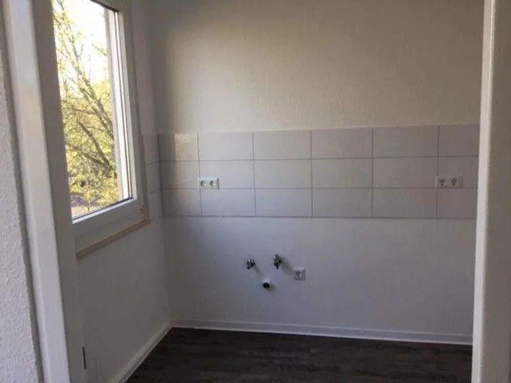 Hier lässt es sich aushalten: günstige 3-Zimmer-Wohnung in einer grünen Wohnanlage