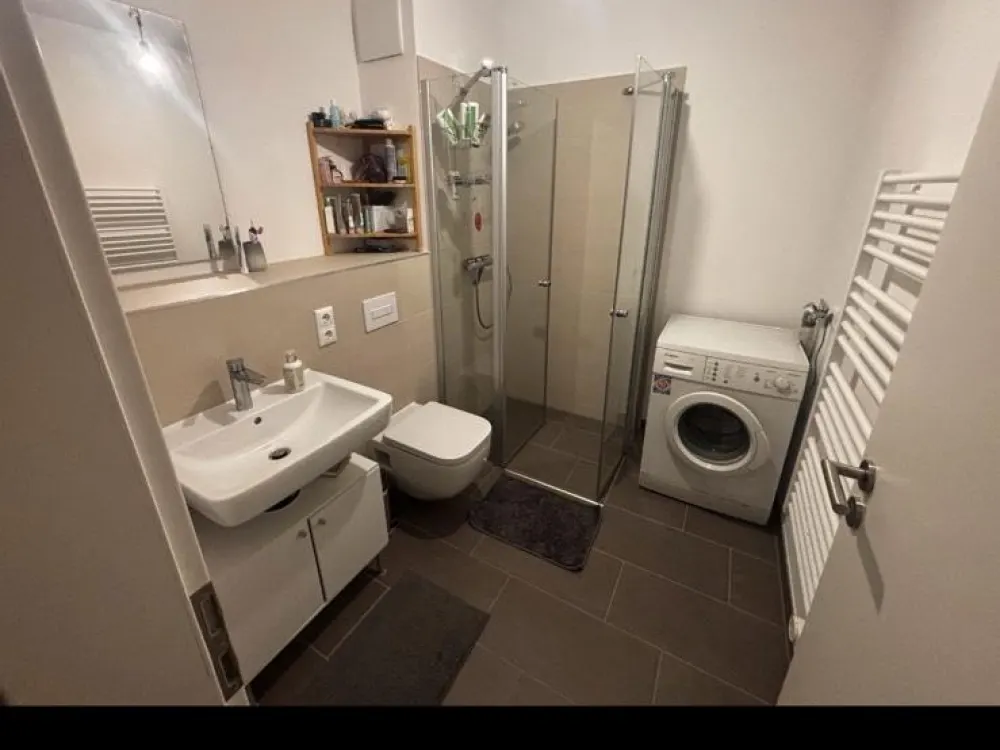 1-Room Apartment with Balcony and Fitted Kitchen