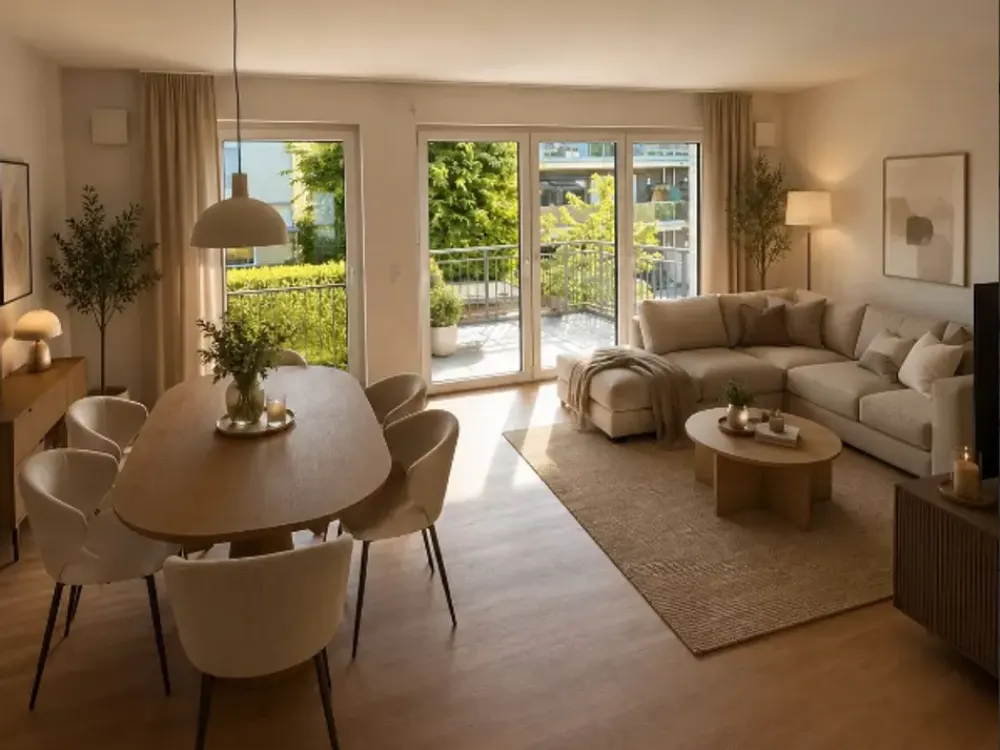 Newly Built Apartments in Münster, 73-77 m² - with Fitted Kitchen - First Occupancy from 01.09