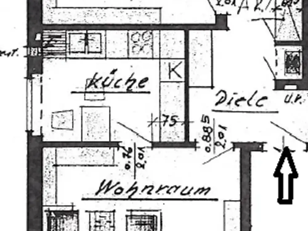 2-Room Apartment with Balcony