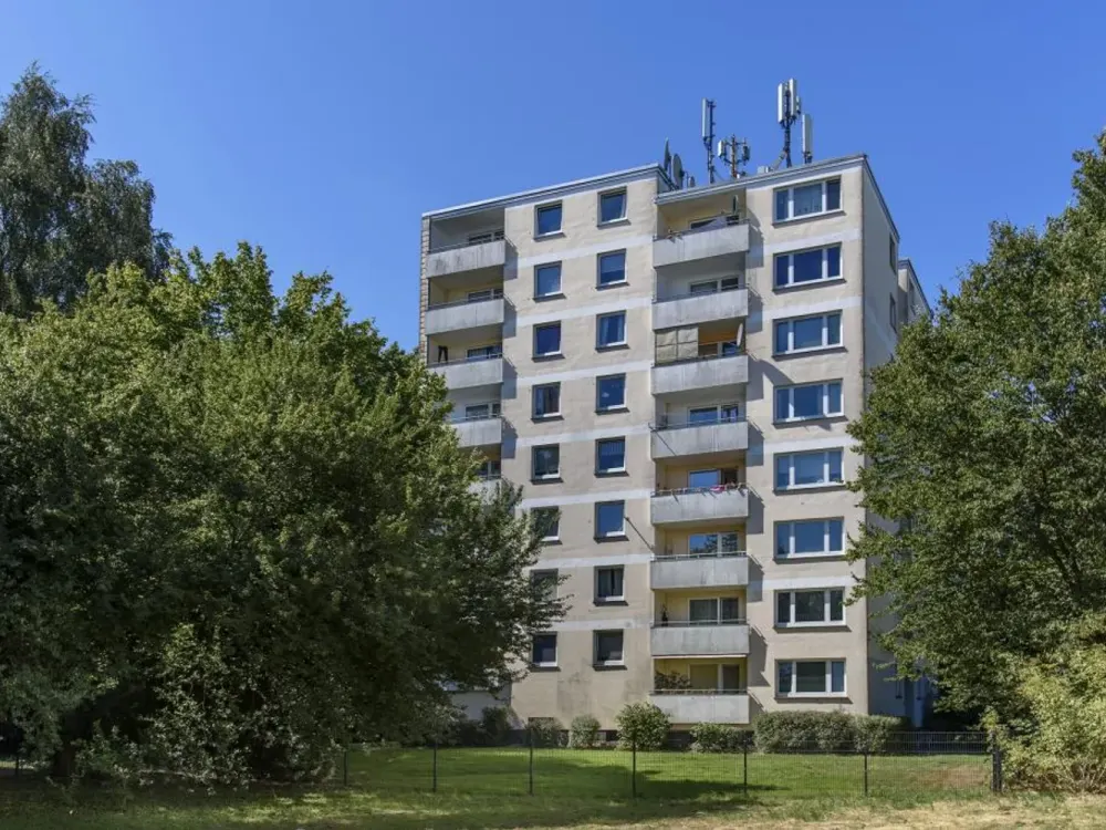 Move-in ready 2-room apartment with balcony in Bremen-Huchting!