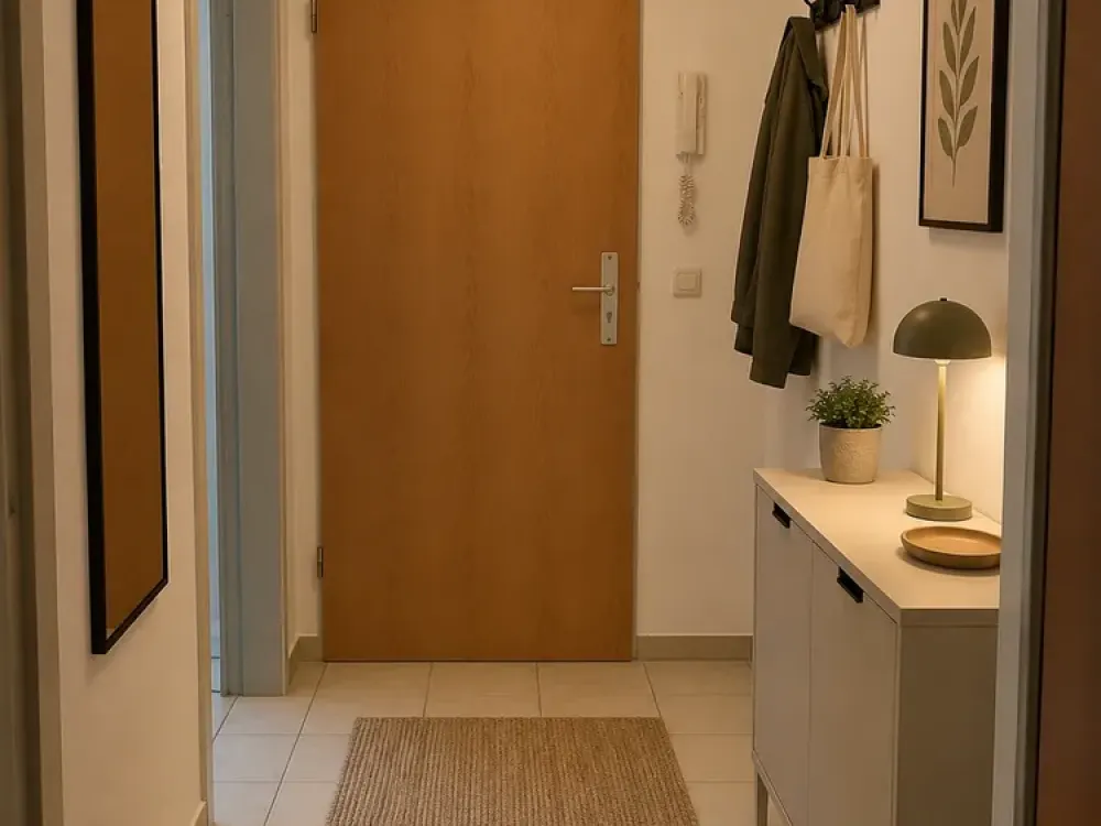 Studenten-Appartement mit Balkon und Küche