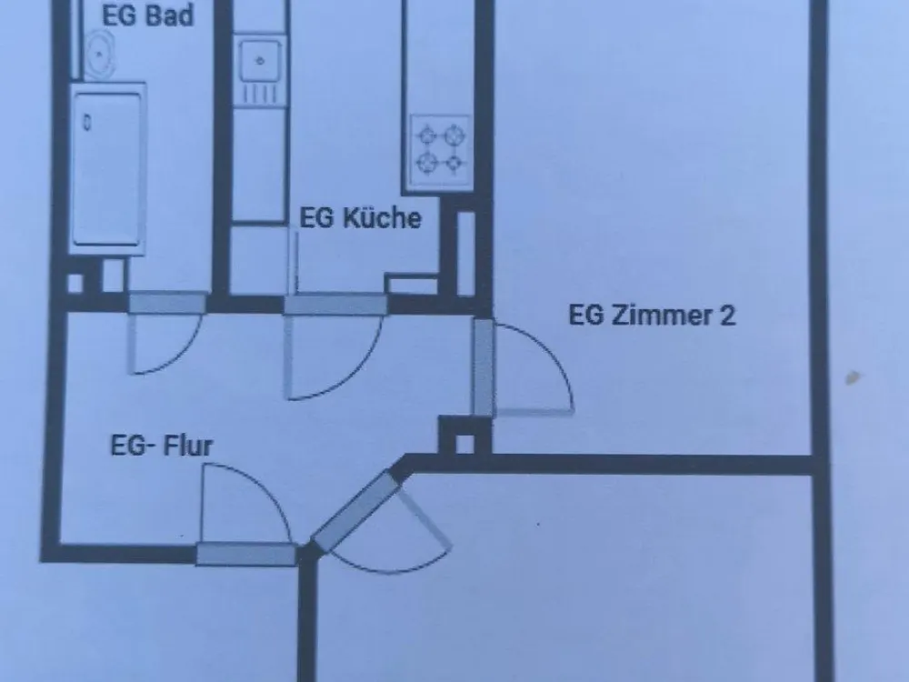 Mietwohnung zirka 60 Quadratmeter