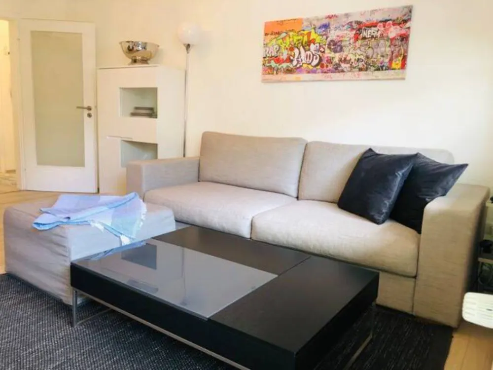 Quiet 58m2 Two-Room Apartment for 1-4 People with 2 Balconies