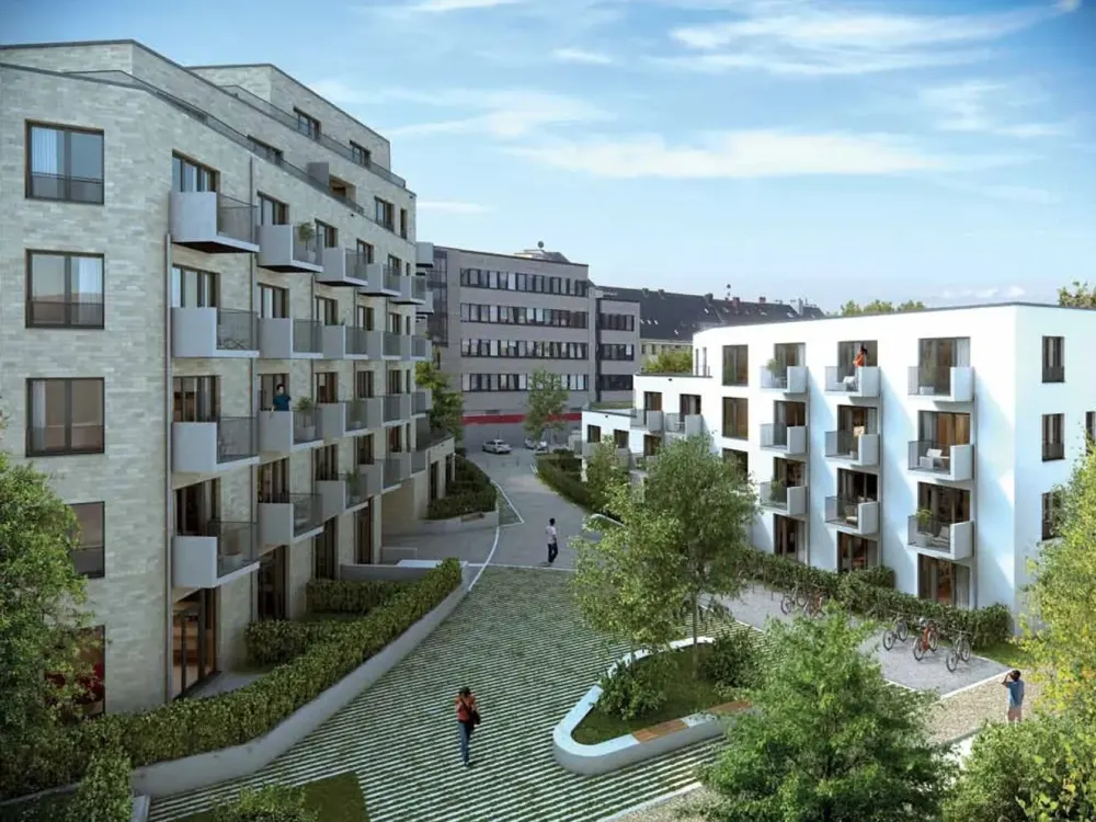 Uni.3: Top Features, Renovated, 1-Room Apartment Universitätsstr. 3 with Built-in Kitchen, Underground Parking Space