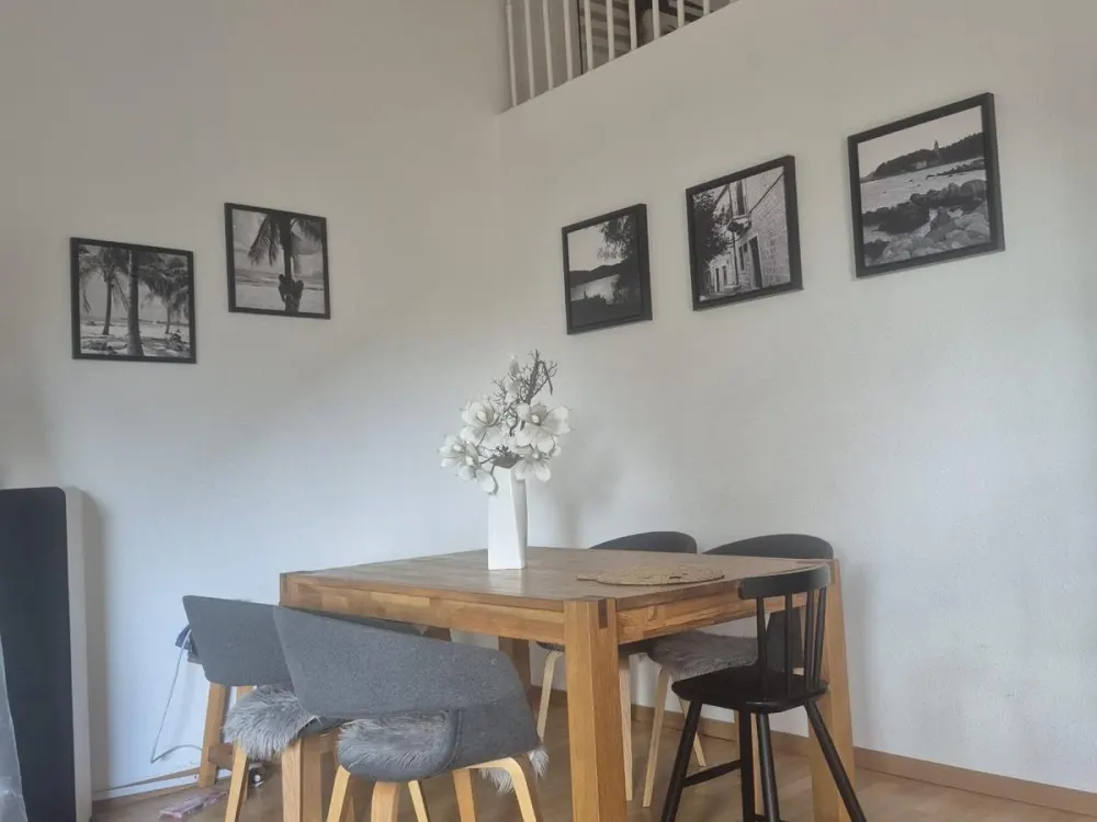 2-room apartment with gallery and balcony