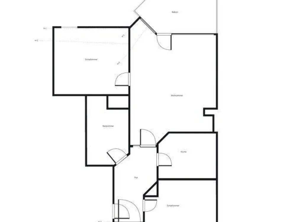 Modern 3-Room Apartment with Roof Loggia
