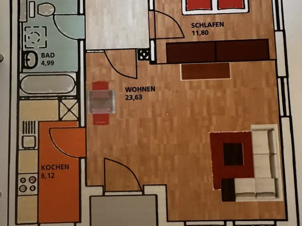 Helle, gemütliche Wohnung in beliebter Lage Tolkewitz - 2-Zimmer-Wohnung