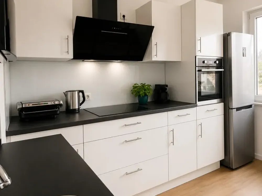 السكن المركزي في حي Gerichtsviertel, شقة جذابة من 3 غرف مع شرفة