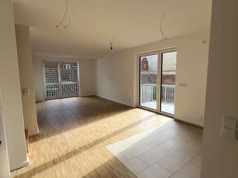 First Occupancy! 3-Room Maisonette, New Build in Linden-Mitte