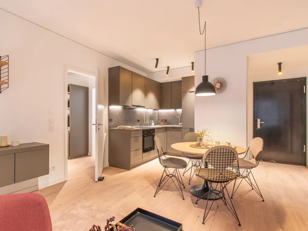 High-quality Furnished Apartment with Elbe Panorama - Wentzel Dr.