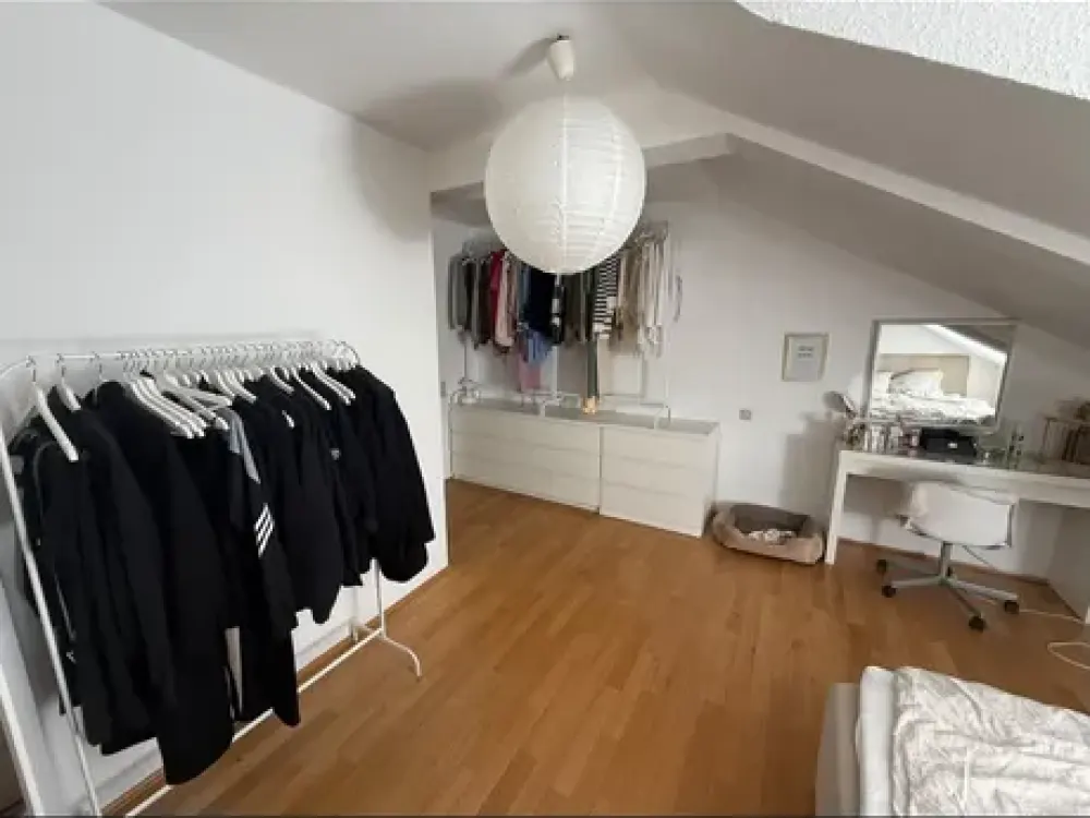Charming Attic Apartment with 2 Rooms in Göttelborn