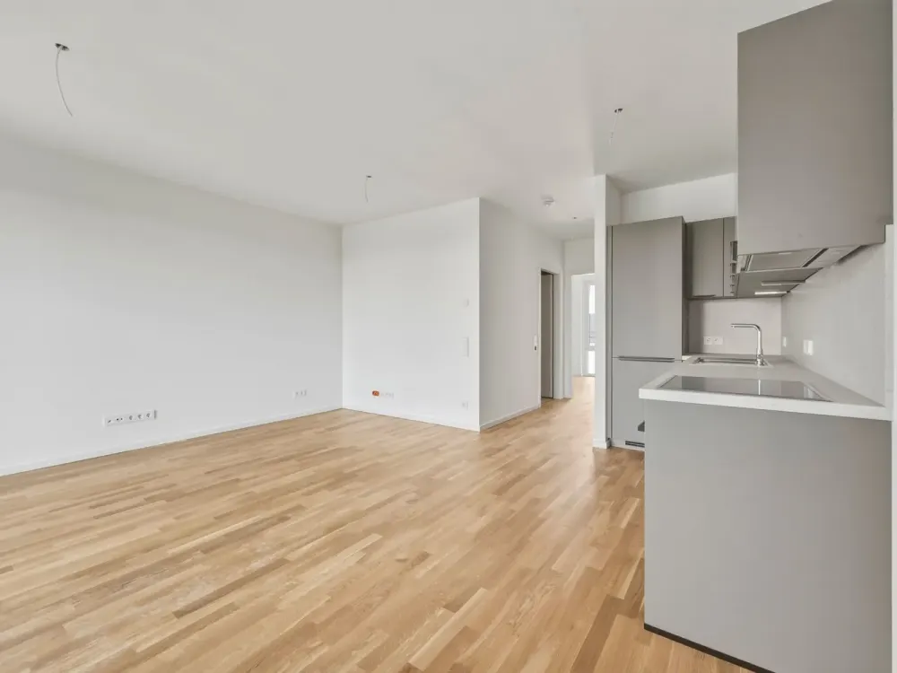3-room apartment with fitted kitchen, parking space and high-quality features