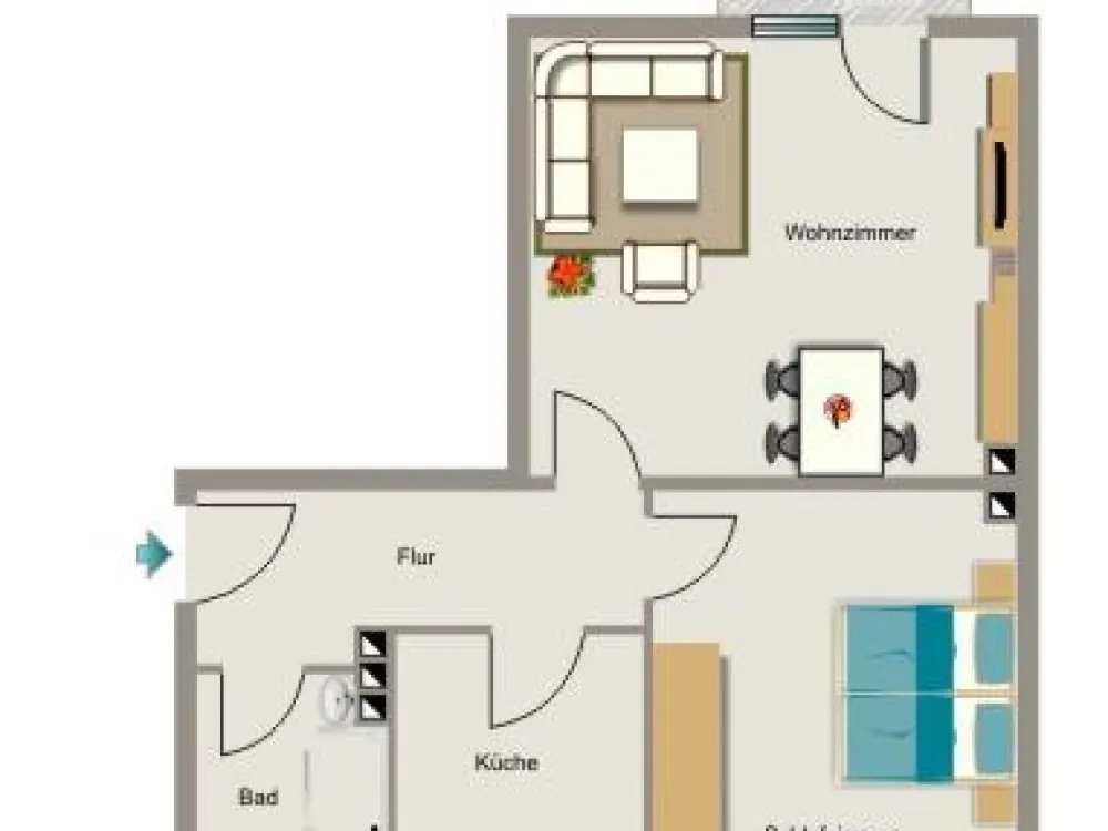 The first own four walls for rent - Feel good at VIVAWEST