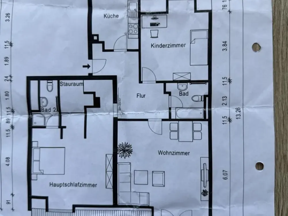 3 Rooms in Bogenhausen Herzogpark 3ZKBBB