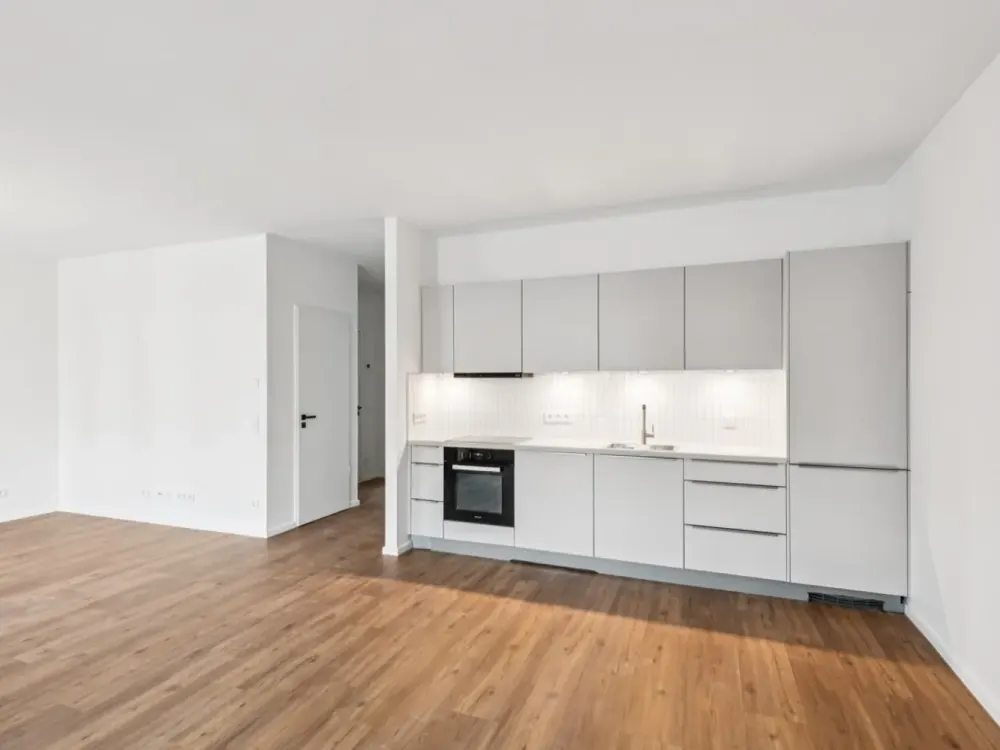 Neubauquartier Deiker Höfe: Großzügige 2-Zimmer-Wohnung mit Einbauküche und Terrasse!
