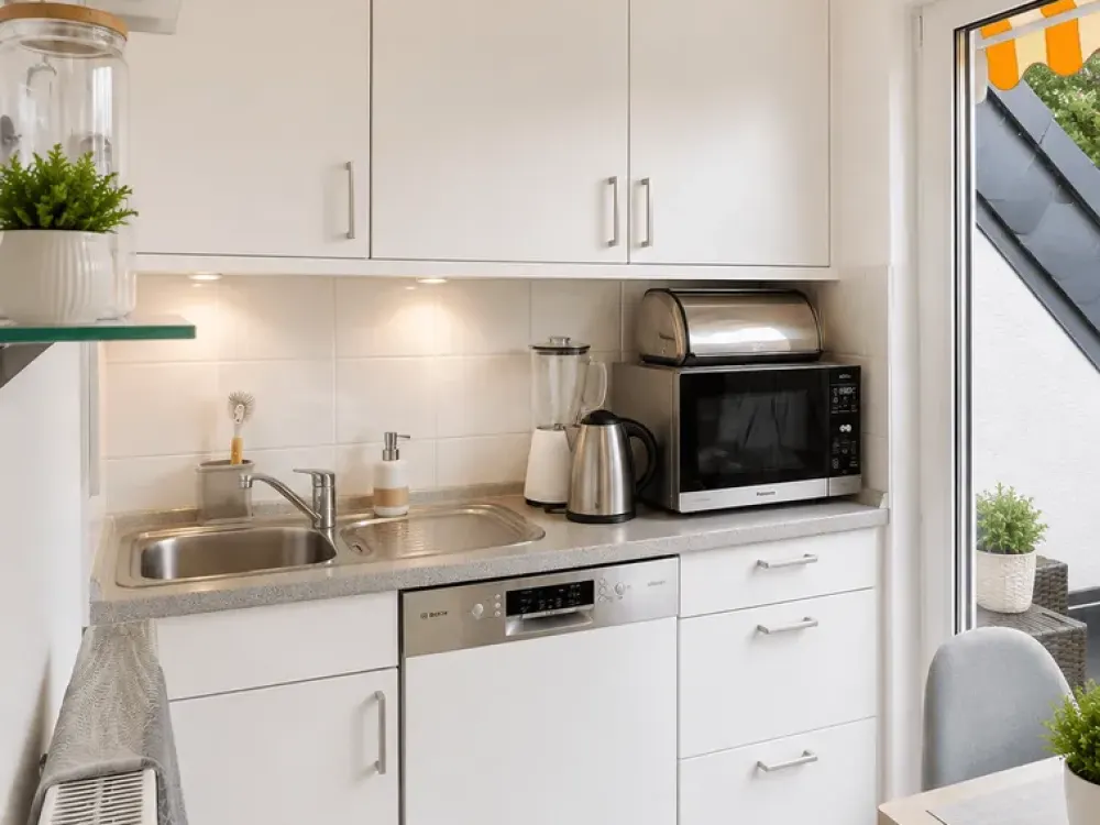 Ruhig gelegene und moderne 2-Zimmer-Wohnung nahe Zoo mit großzügiger Dachterrasse!