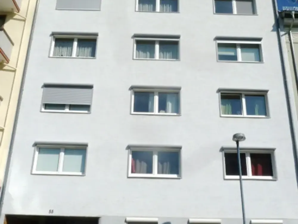 2-room shared apartment, open plan, bright, clear layout, close to city and S-Bahn, balcony