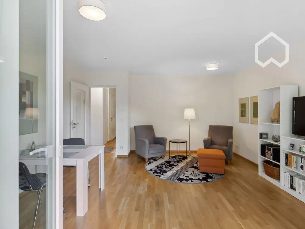 Modern, spacious 3-room apartment in a quiet area