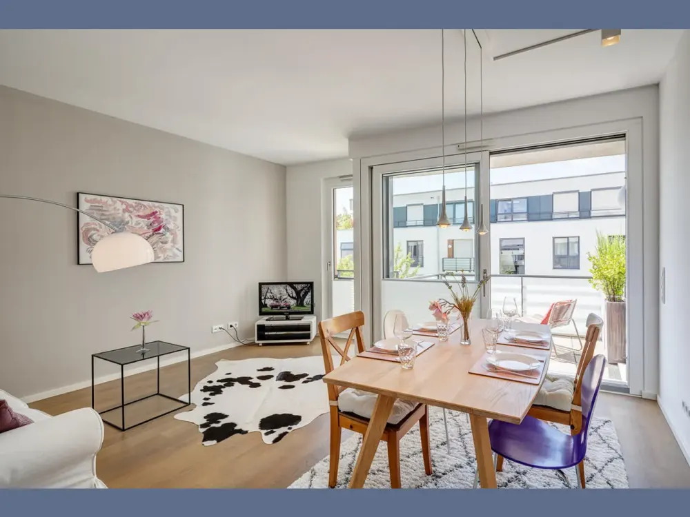 Furnished: High-quality 3-room apartment, near Luitpoldpark