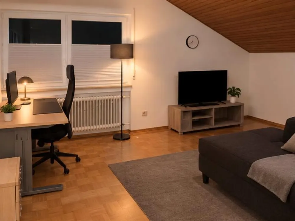 3-Room Top Floor Apartment in a Green Area
