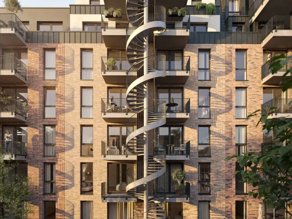 Neubau Erstbezug: Exklusive und hochwertig ausgestattete 3 Zimmer Wohnung im 3. OG in Haus B