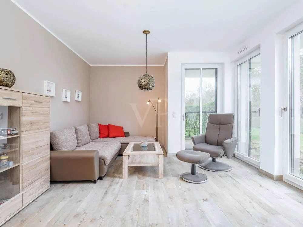 Modern Living on a Temporary Basis - Ground Floor Apartment with Terrace in Dünenquartier Warnemünde
