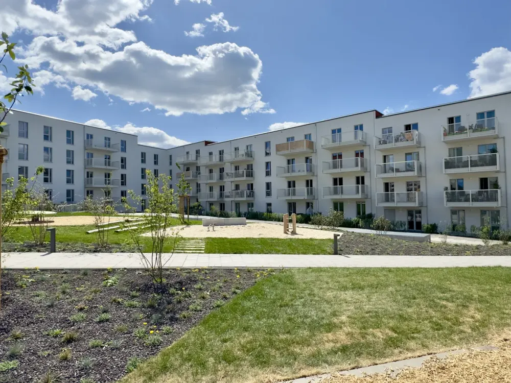 New Development Area Hannover KRONSRODE: Fitted Kitchen, Balcony, 2 Bathrooms, Underfloor Heating, Cellar, Elevator, Underground Parking