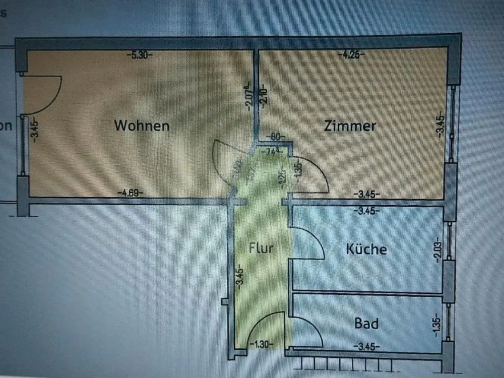 INQUIRY STOP !!! 2-Room Apartment, incl. Kitchen + Furniture Takeover