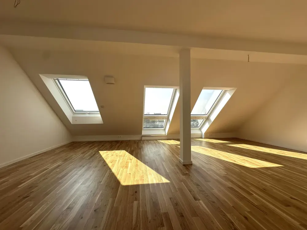 First Occupancy Large 4-Room Apartment with Loggia in Dresden-Friedrichstadt