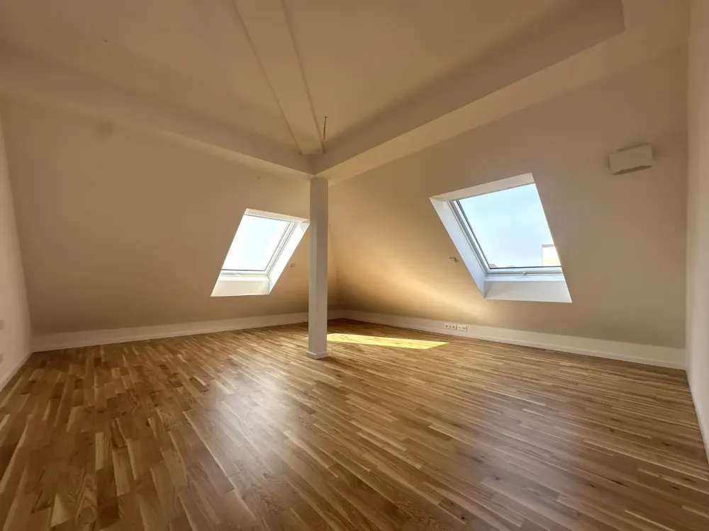 First Occupancy Large 4-Room Apartment with Loggia in Dresden-Friedrichstadt